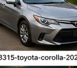 Toyota Corolla 2020 – Excellent Condition